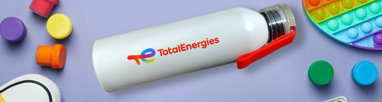 Botella de TotalEnergies