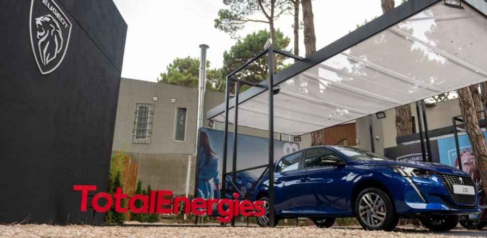 TotalEnergies y Stellantis junto a Peugeot en Cariló 