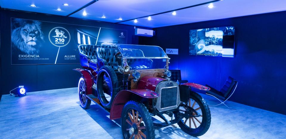 Los fanáticos de los autos podrán disfrutar del hermoso Peugeot Lion 1906